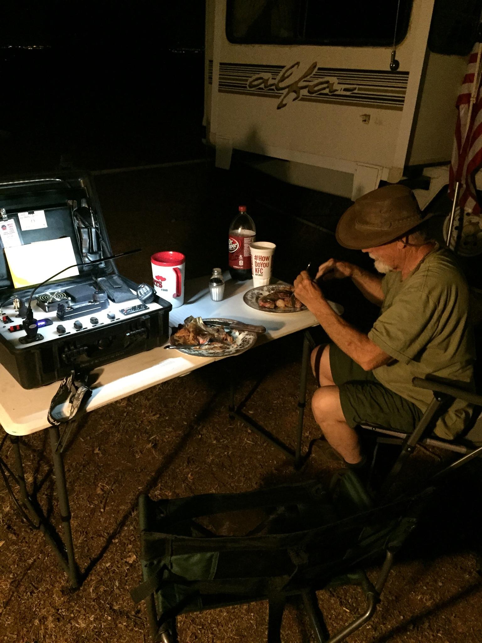 Overnight Field Day contacts continue