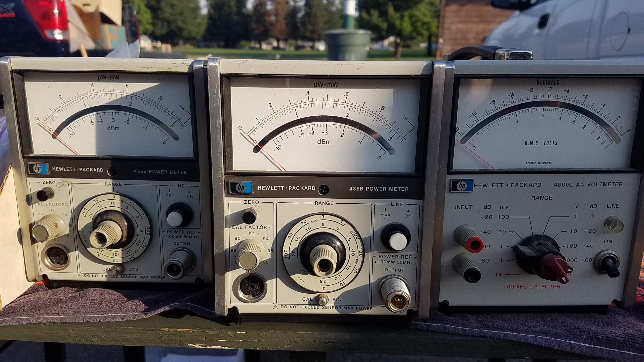 A trio of big meters
