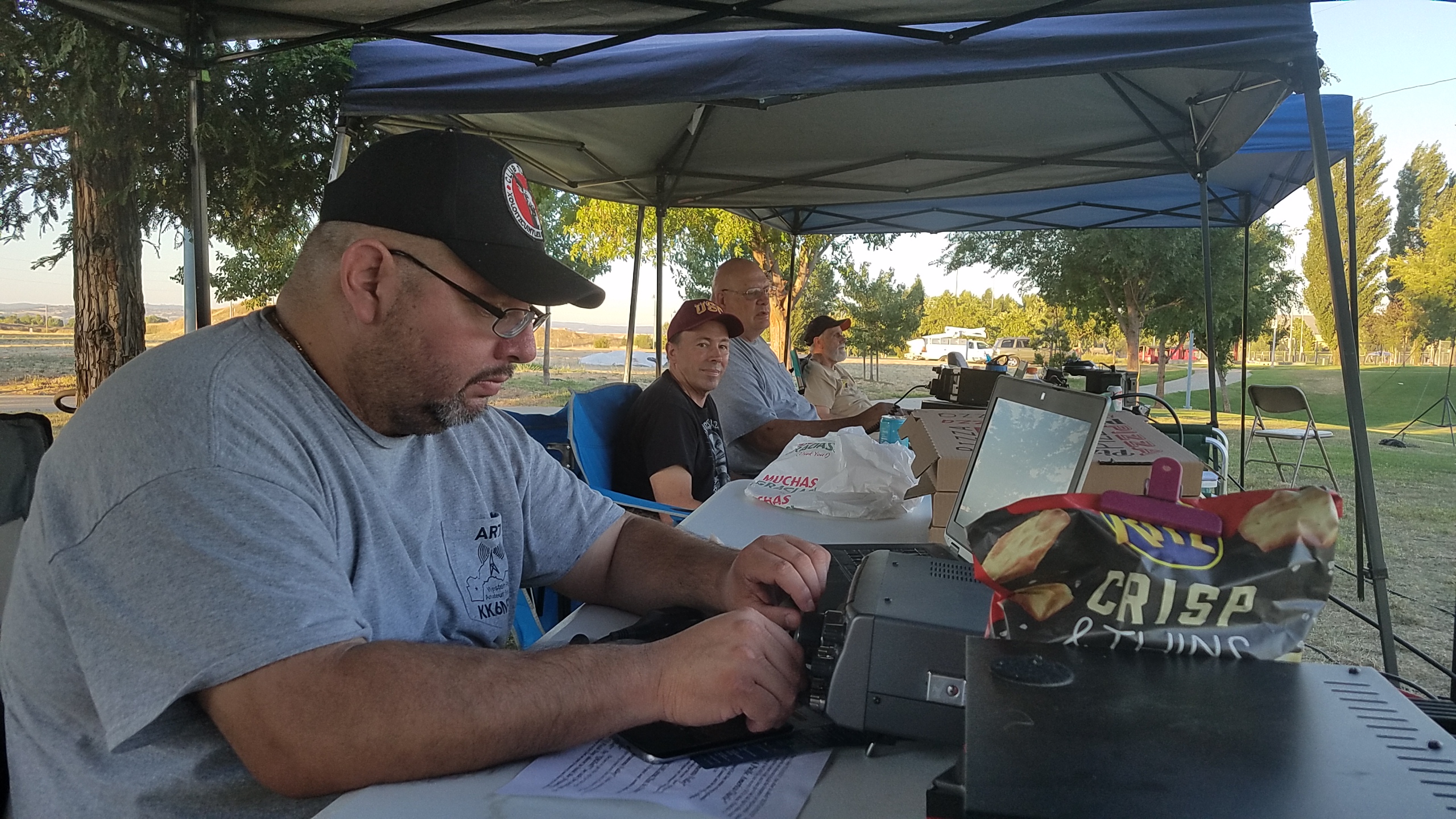 Art NFM works a Field Day contact