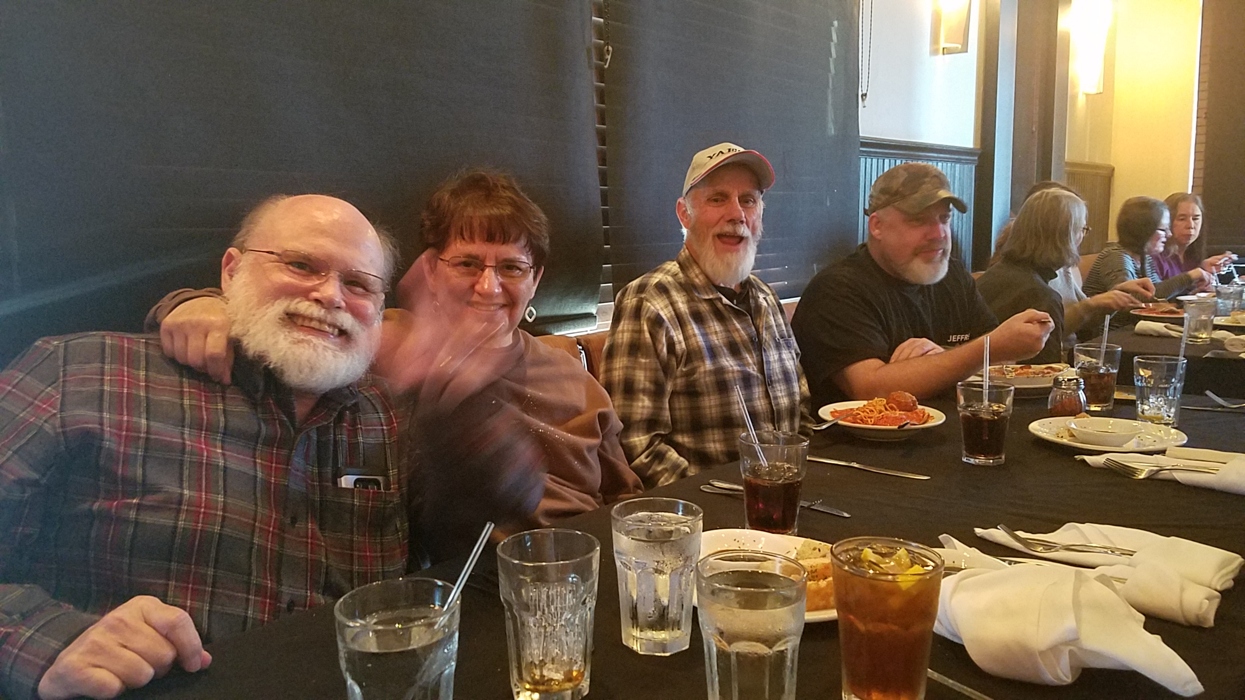Michael BUK and YL, Gary IKE, and a view to others