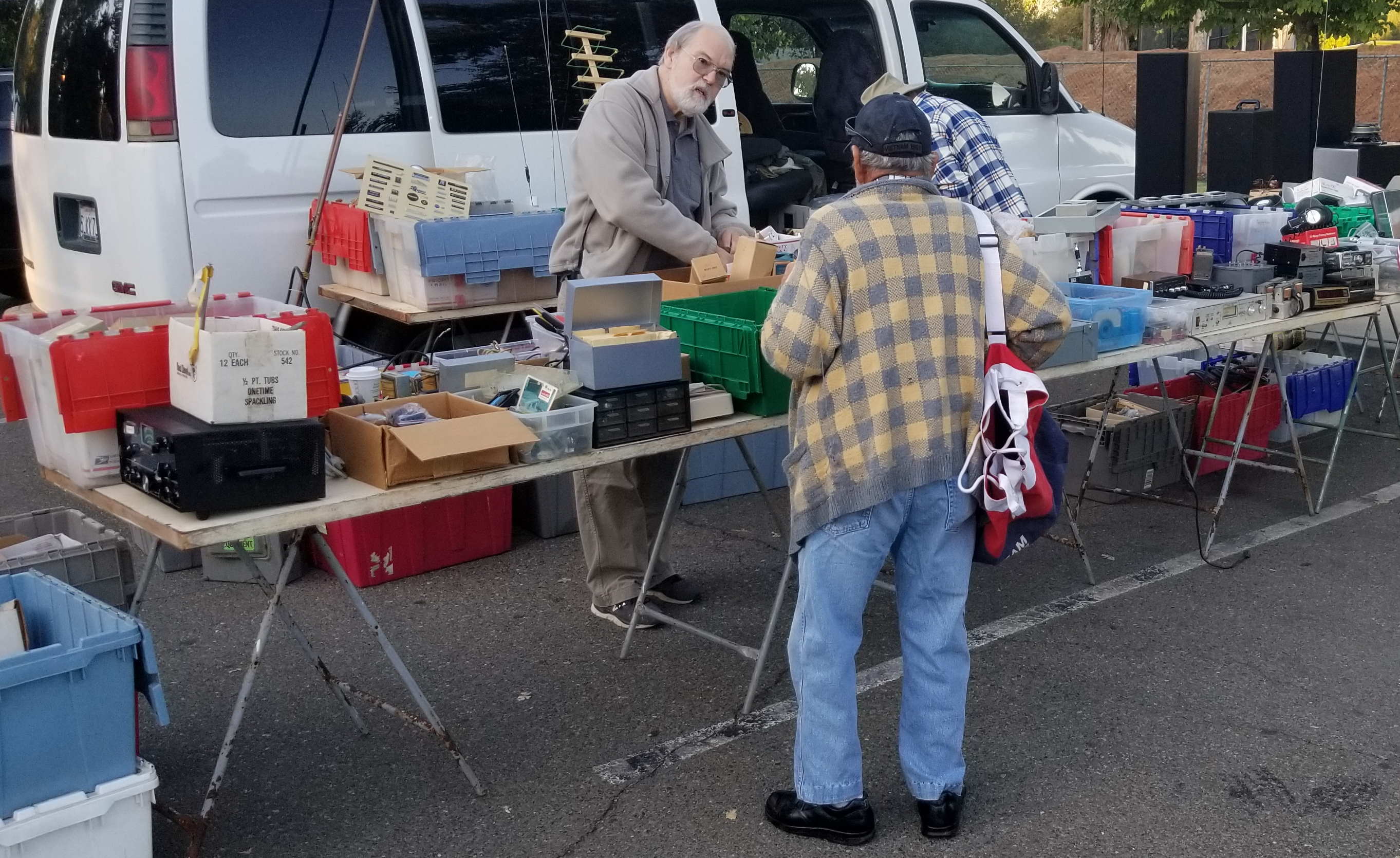 A table full of treasures