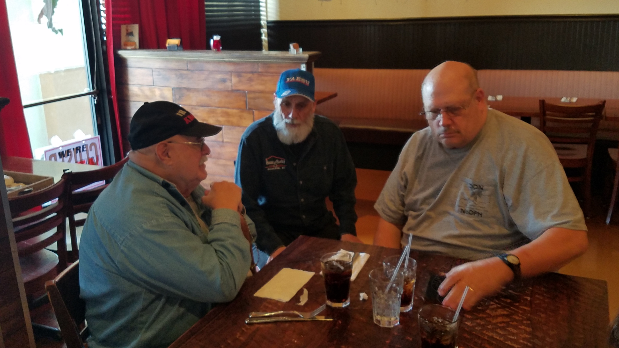 Frank KYK, Gary IKE, and Don DPH