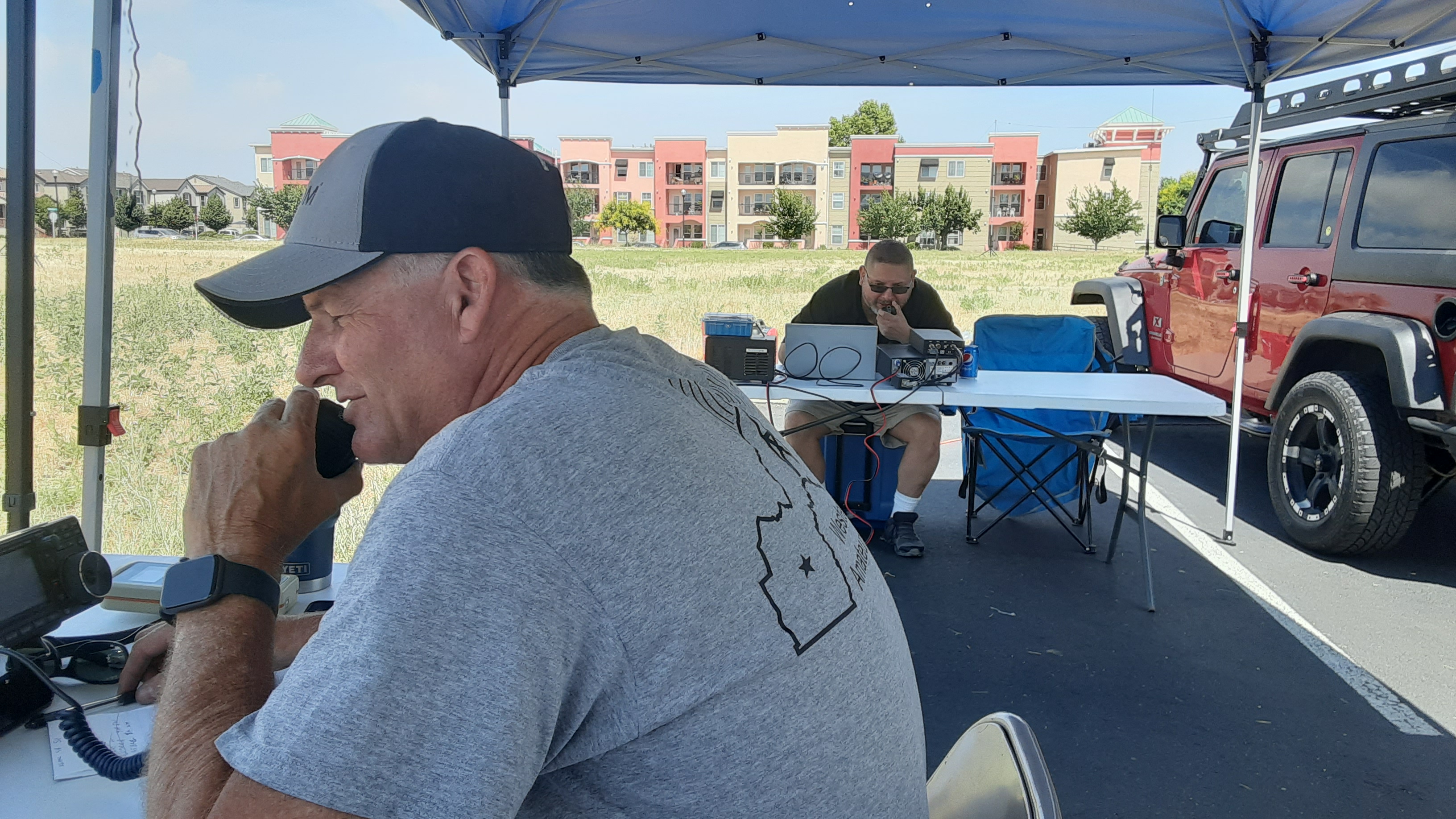 Jerry JKH calling CQ Field Day
