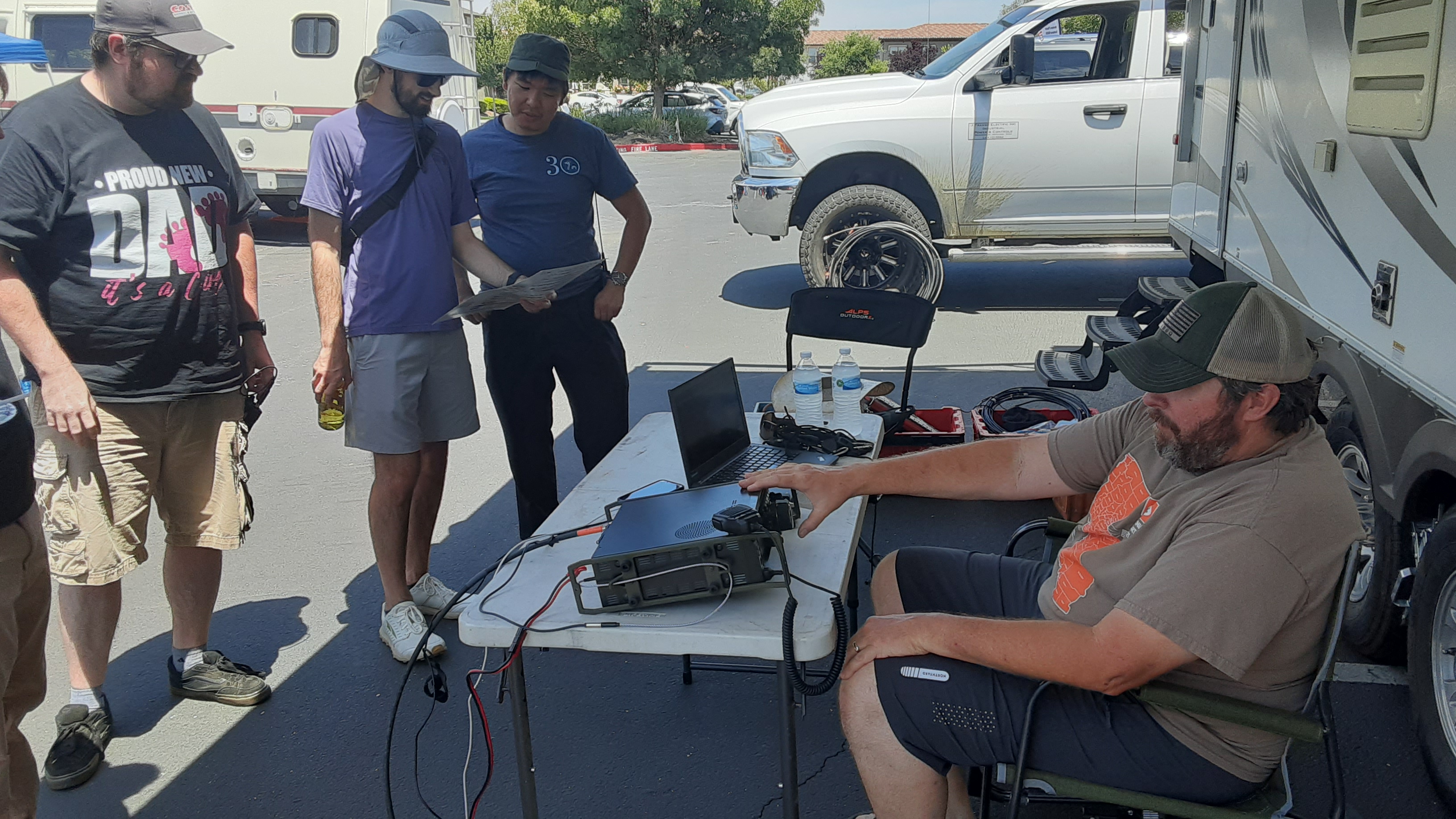 Bill hosts two visitors, Jason Q is between contacts